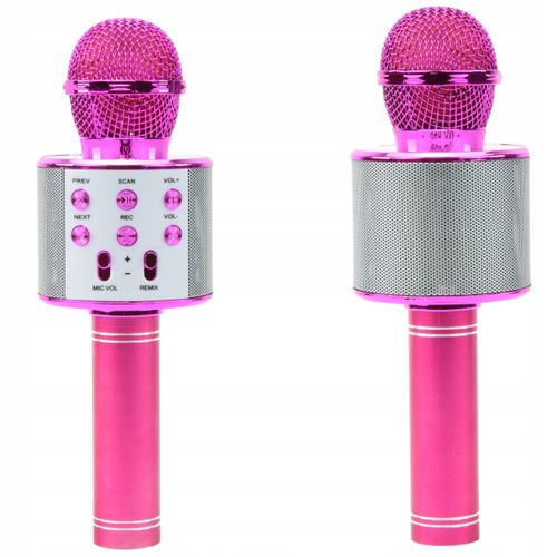 MIKROFON BEZPRZEWODOWY KARAOKE BLUETOOTH USB AUX na Arena.pl