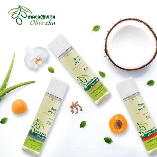 MACROVITA Olive.elia Coconut naturalny suchy olejek do ciała z bio-oliwą i olejkiem kokosowym 100ml na Arena.pl
