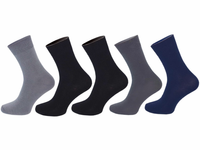 44-46 Eleganckie skarpety garniturowe bawełniane polskie 5 par