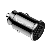 KM0013 Ladowarka samochodowa Kruger&Matz dual USB