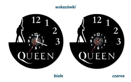 Zegar ścienny z płyty winylowej Queen 16.13 na Arena.pl