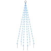 Choinka do montażu na maszcie, 108 niebieskich diod LED, 180 cm