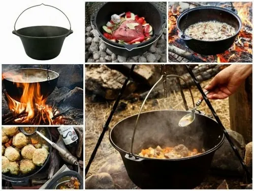 KOCIOŁEK WĘGIERSKI ŻELIWNY 8 L na Arena.pl