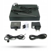 PODSŁUCH PRZEZ ŚCIANY DO 35CM DETEKTOR WYCIEKÓW ZAPIS NA KARTĘ PAMIĘCI SD