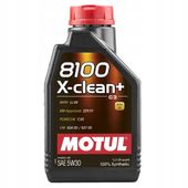 Olej silnikowy Motul 8100 X-clean+ 5W30 1L 106376 LL-04 VW 504 507