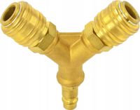 rozdzielacz-trójnik pneumatyczny ze złączkami1/2"