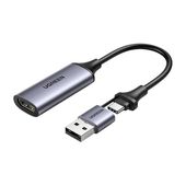 Karta Przechwytująca UGREEN CM489 HDMI 4K 60Hz DO USB USB-C