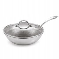 Wok SteelCRAFT z pokrywką ø 28 cm