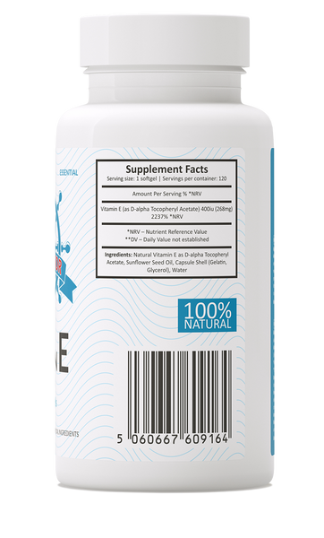 NAVIGATOR Witamina E 400 IU 120 kaps zdjęcie 3