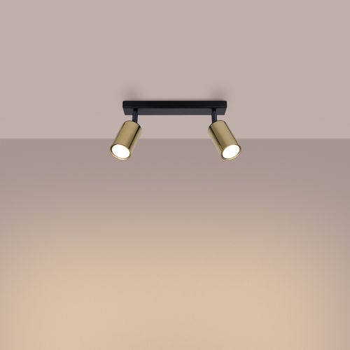 Plafon WINX 2 czarny/złoty na Arena.pl