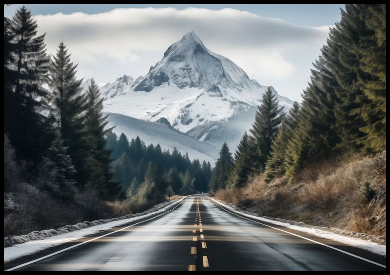 Plakat 100x70cm Odważna Podróż zdjęcie 2