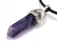 WISIOREK kamień AMETYST naszyjnik [W175]