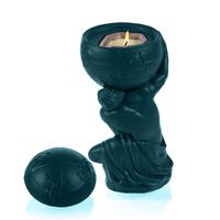 Świecznik ozdobny dekoracyjny pod świece Atlas 3D