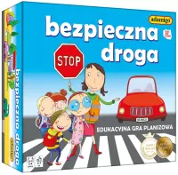 Bezpieczna droga Edukacyjna gra planszowa