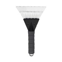 Skrobaczka do odśnieżania auta szara