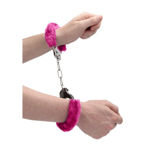 Pleasure Handcuffs Furry Pink na Arena.pl