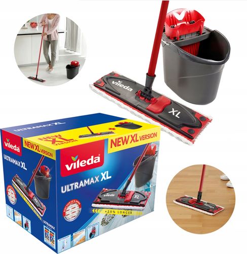 Vileda Ultramax BOX XL (mop + wiaderko) na Arena.pl