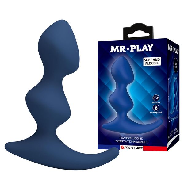 Mr. Play David Silicone Prostate Massager zdjęcie 1