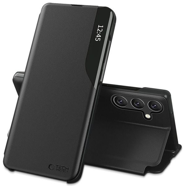 tech-protect smart view galaxy a37 5g black zdjęcie 1