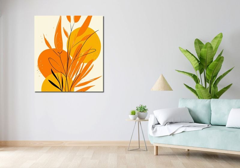 Obraz 90x100cm Letnia Wibracja zdjęcie 2