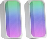 Zestaw głośników 2.0 Mars Gaming MSRGBW 15 W biały