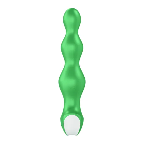 satisfyer lolli plug 2 green - wibrująca wtyczka silikonowa, 12 trybow na Arena.pl