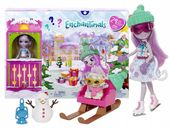 ENCHANTIMALS KALENDARZ ADWENTOWY 24 niespodzianki w tym lalka Enchantimals