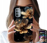 ETUI DO MOTOROLA G31 / G41 - PIĘKNE WZORY KWIATÓW, PLECKI, FUTERAŁ