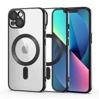 Etui Tech-Protect MagShine MagSafe DO iPhone 13 Przezroczyste Czarne