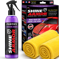 WOSK CERAMICZNY DO LAKIERU 3W1 SPRAY WAX POWŁOKA DETAILING + 2X MIKROFIBRA