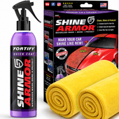 WOSK CERAMICZNY DO LAKIERU 3W1 SPRAY WAX POWŁOKA DETAILING + 2X MIKROFIBRA