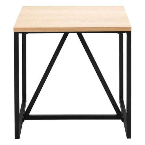 Stolik HEX dąb - MDF, metal na Arena.pl