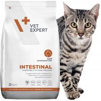 Sucha karma dla kotów wsparcie trawienia Vet Expert Intestinal 2 kg