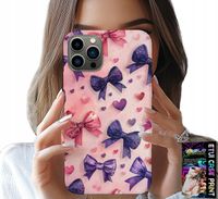 ETUI DO IPHONE 13 PRO MAX - KOLOROWE WSTĄŻKI WSTĄŻKA WZORY + SZKŁO