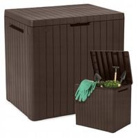 SKRZYNIA OGRODOWA NA BALKON TARAS SCHOWEK 113L BRĄZ SCHOWEK CITY KETER