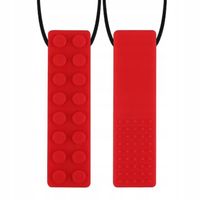 GRYZAK LOGOPEDYCZNY TERAPEUTYCZNY NASZYJNIK KLOCEK