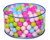 PUFA SIEDZISKO DLA DZIECI PIŁKI KOLOROWE 63cm