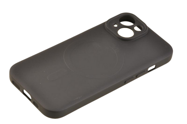Etui Mercury Goospery MagSafe Silicone do Apple iPhone 15 czarny zdjęcie 1