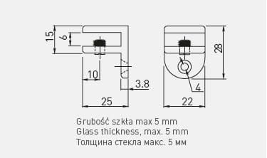 Podpórka do półek szkalnych na Arena.pl