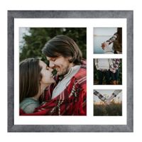 Ramka na 4 zdjęcia Hekla 40x40x4 MDF galeria beton 1szt.