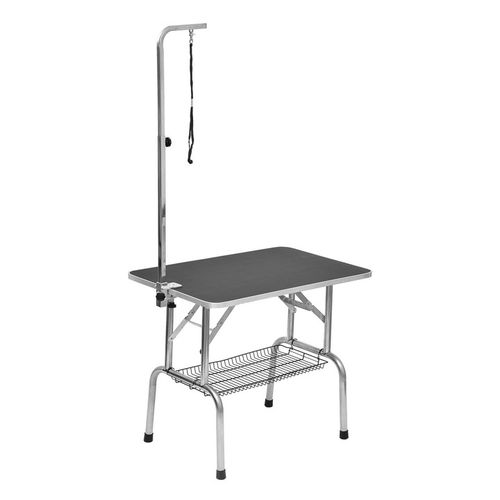 STÓŁ TRYMERSKI GROOMERSKI kosz PawHut czarny na Arena.pl