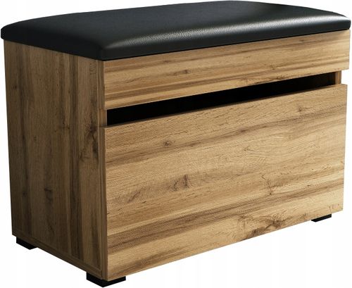 Szafka na buty 60 z siedziskiem 60cm dąb wotan 60cm na Arena.pl