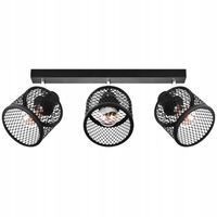 2X BASKET Żyrandol loft lampa wisząca oprawa sufitowa reflektorki 3xE27 do