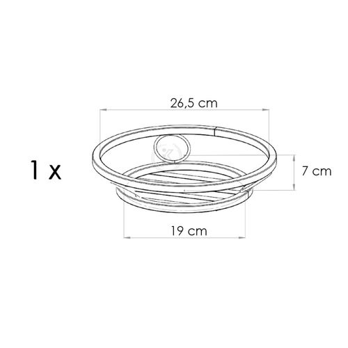 Kwietnik ozdobny pojedynczy na Arena.pl