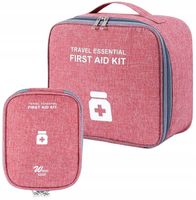 Apteczka Medyczna Zestaw 2Szt Na Leki Podróżna