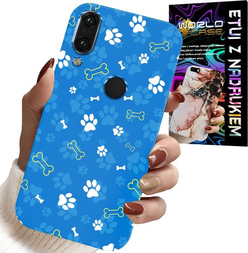 ETUI DO XIAOMI NOTE 7 - ŁAPKI KOŚCI PIES PATROL WZORY DLA DZIECI na Arena.pl