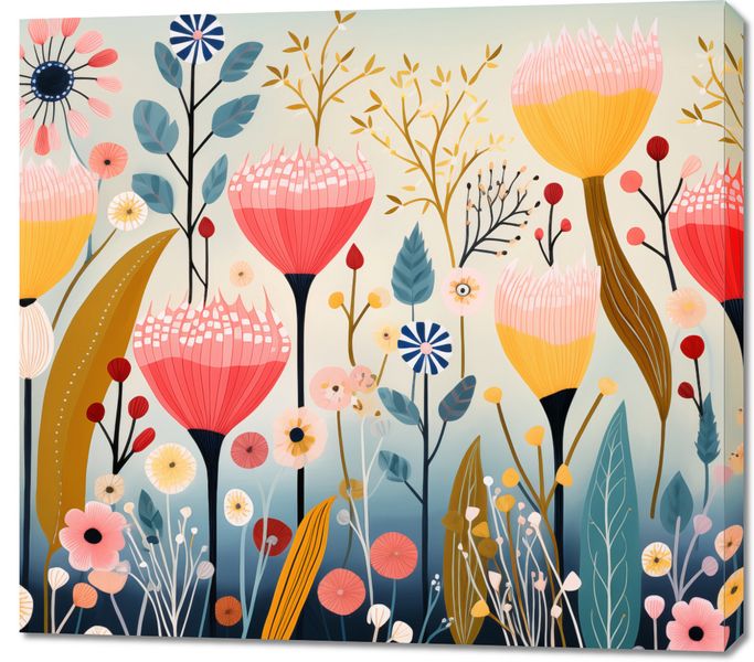 Obraz 100x90cm Ogród Marzeń zdjęcie 1