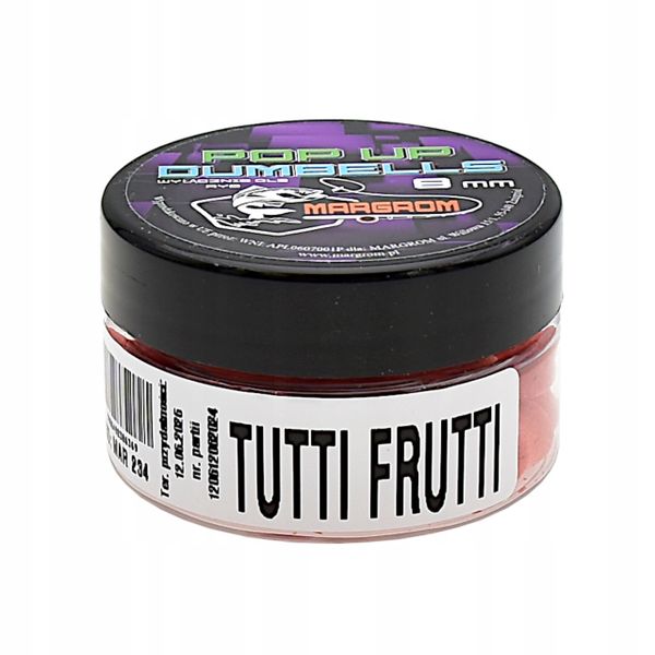 Dumbells POP UP 8 mm Margrom TUTTI FRUTTI przynęt Method Feeder zdjęcie 2