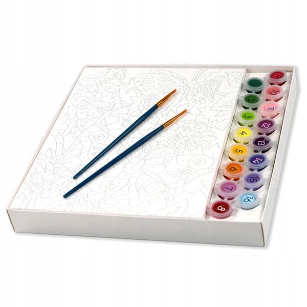 paint by numbers - motyle 0736 zdjęcie 8