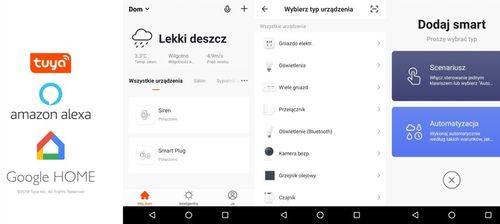 TERMOSTAT DO OGRZEWANIA PODŁOGOWEGO MATY GRZEWCZE WIFI TUYA LCD 16A SMART na Arena.pl